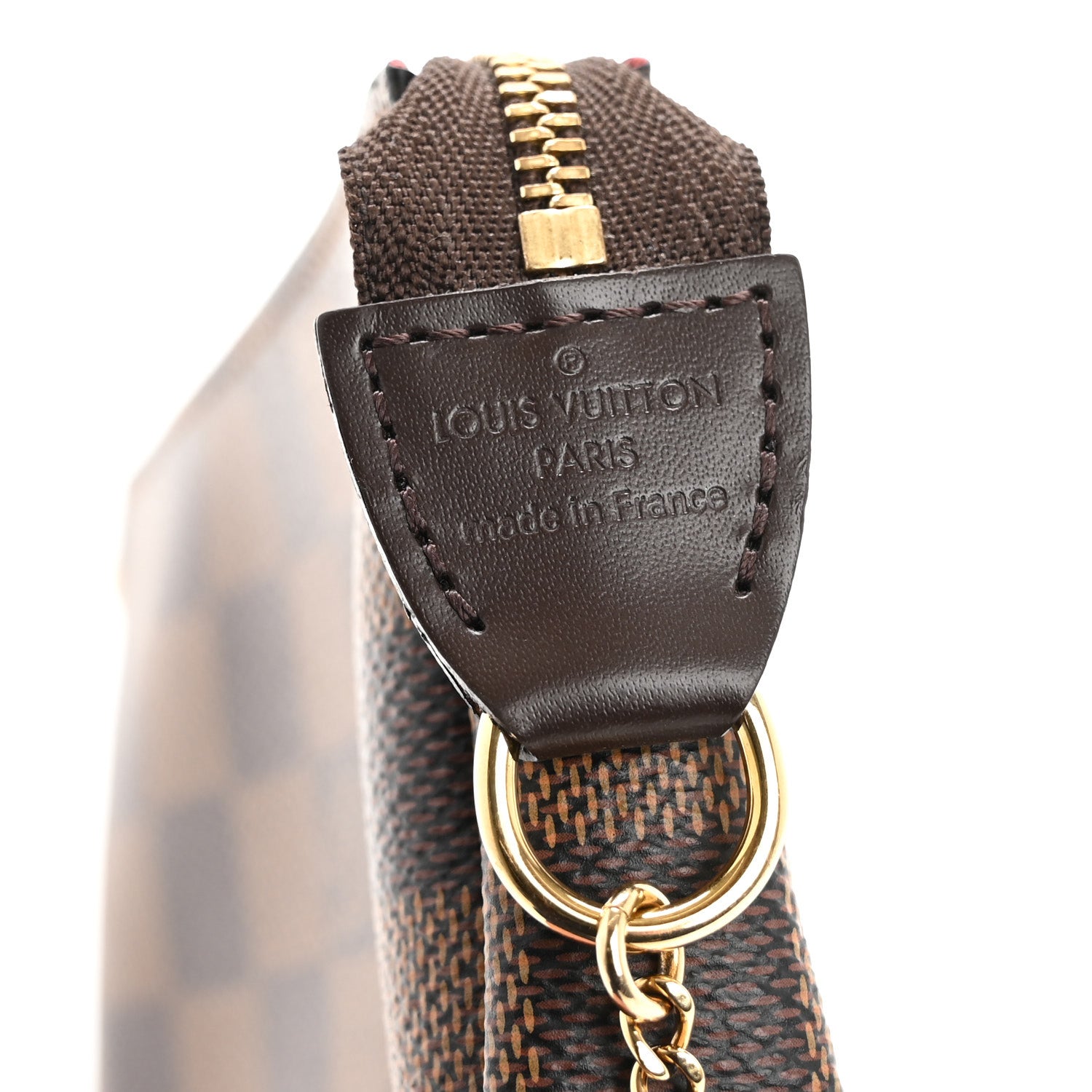 Louis Vuitton Damier Ebene Mini Pochette Accessories 6 of 10