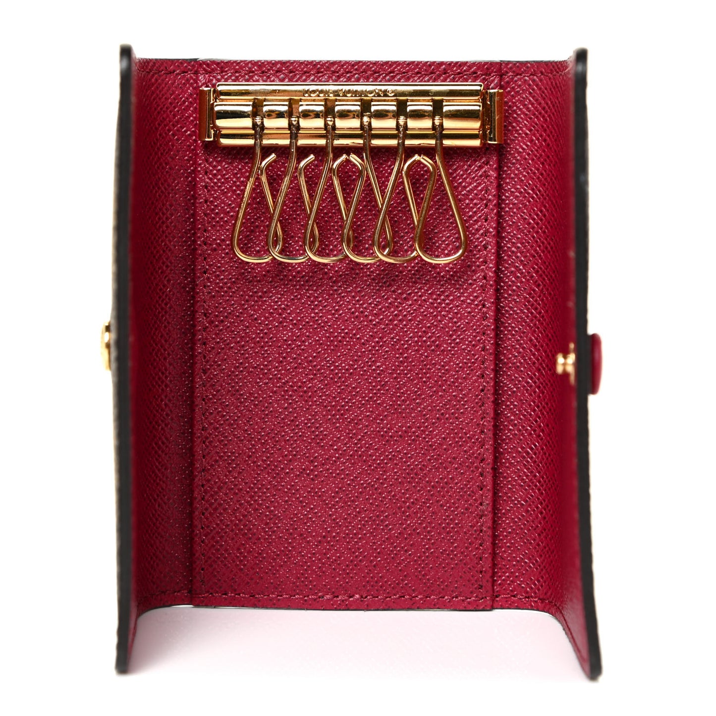 Monogram 6 Key Multicles Holder Fuchsia