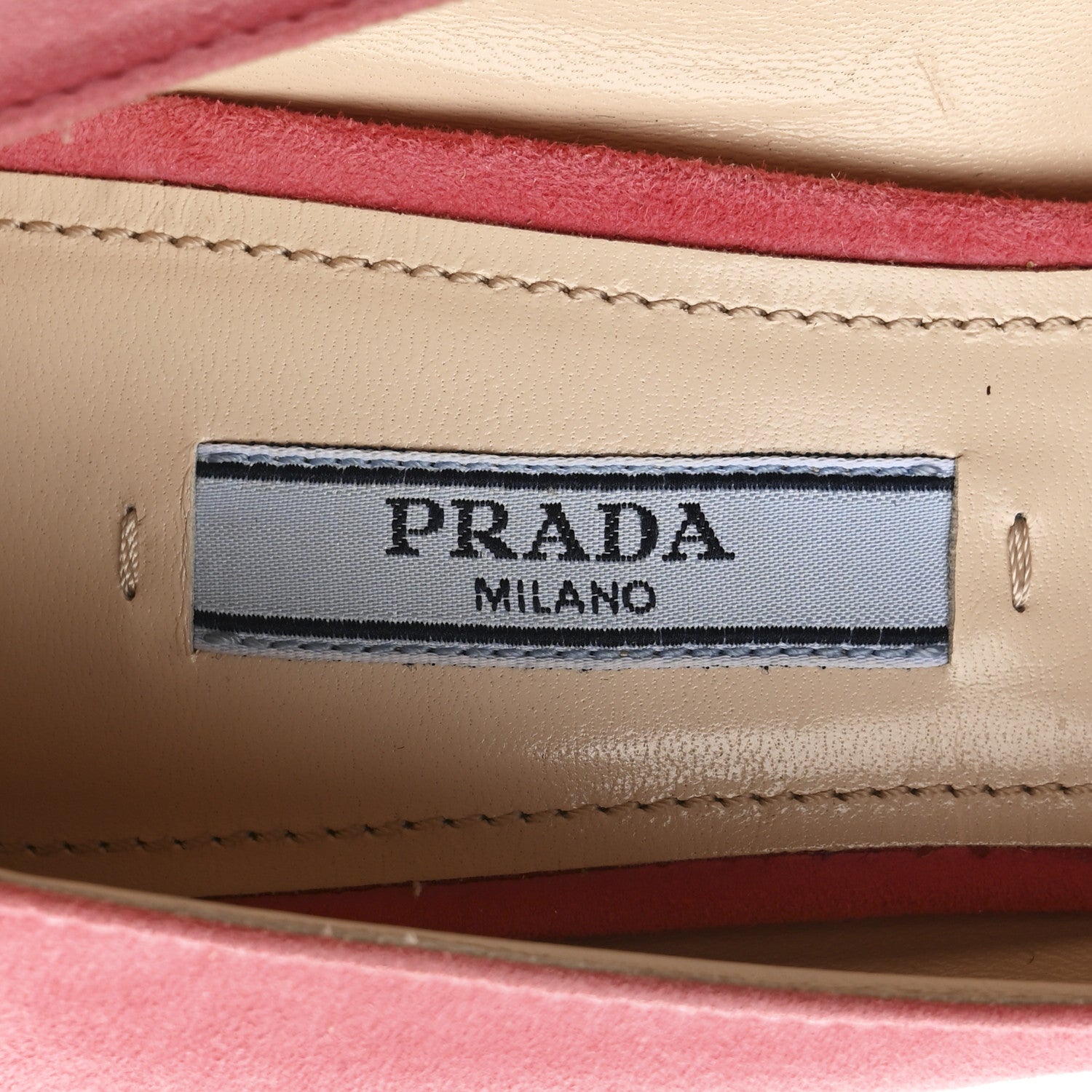 Prada Camoscio Basic 90mm Pumps 37 Geranio 8 of 10