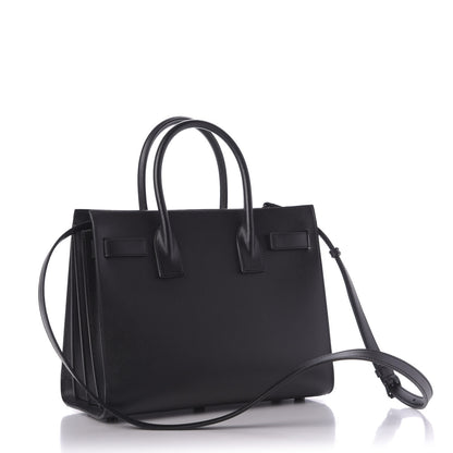 Saint Laurent Calfskin Nano Sac de Jour Black 3 of 9