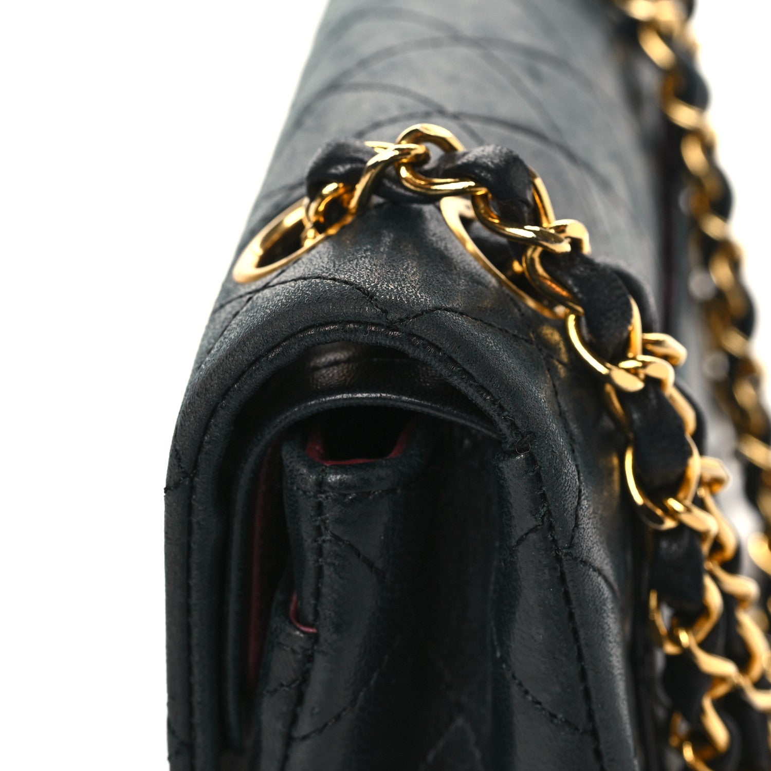 Chanel Lambskin Quilted Small Double Flap Black 17 of 17