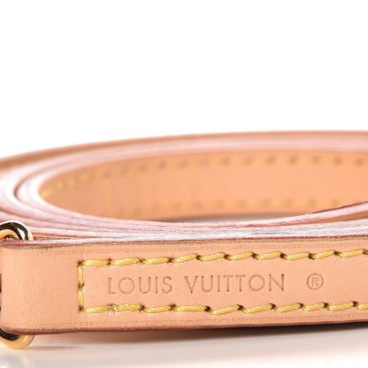 Louis Vuitton Vachetta 12mm Long Shoulder Strap VVN 2 of 4
