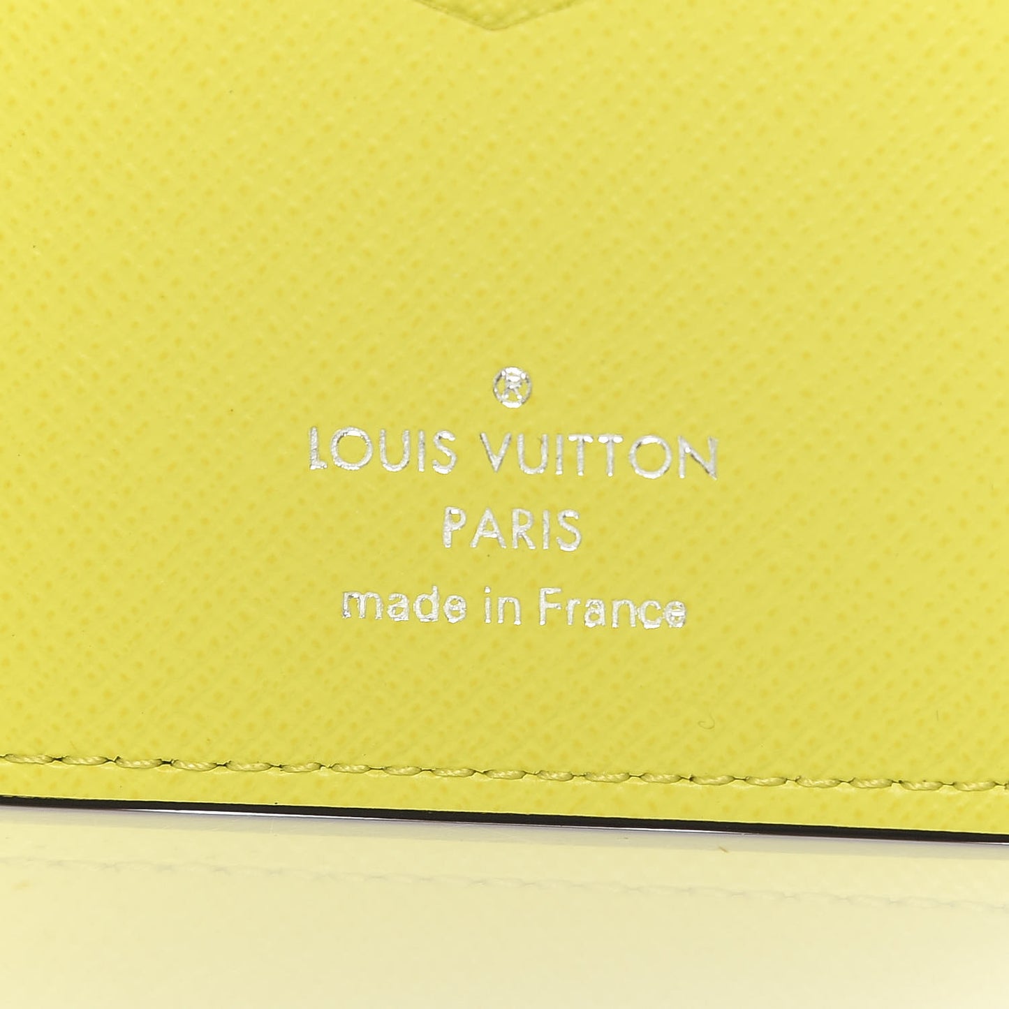 Monogram Taiga Pocket Organizer Yellow