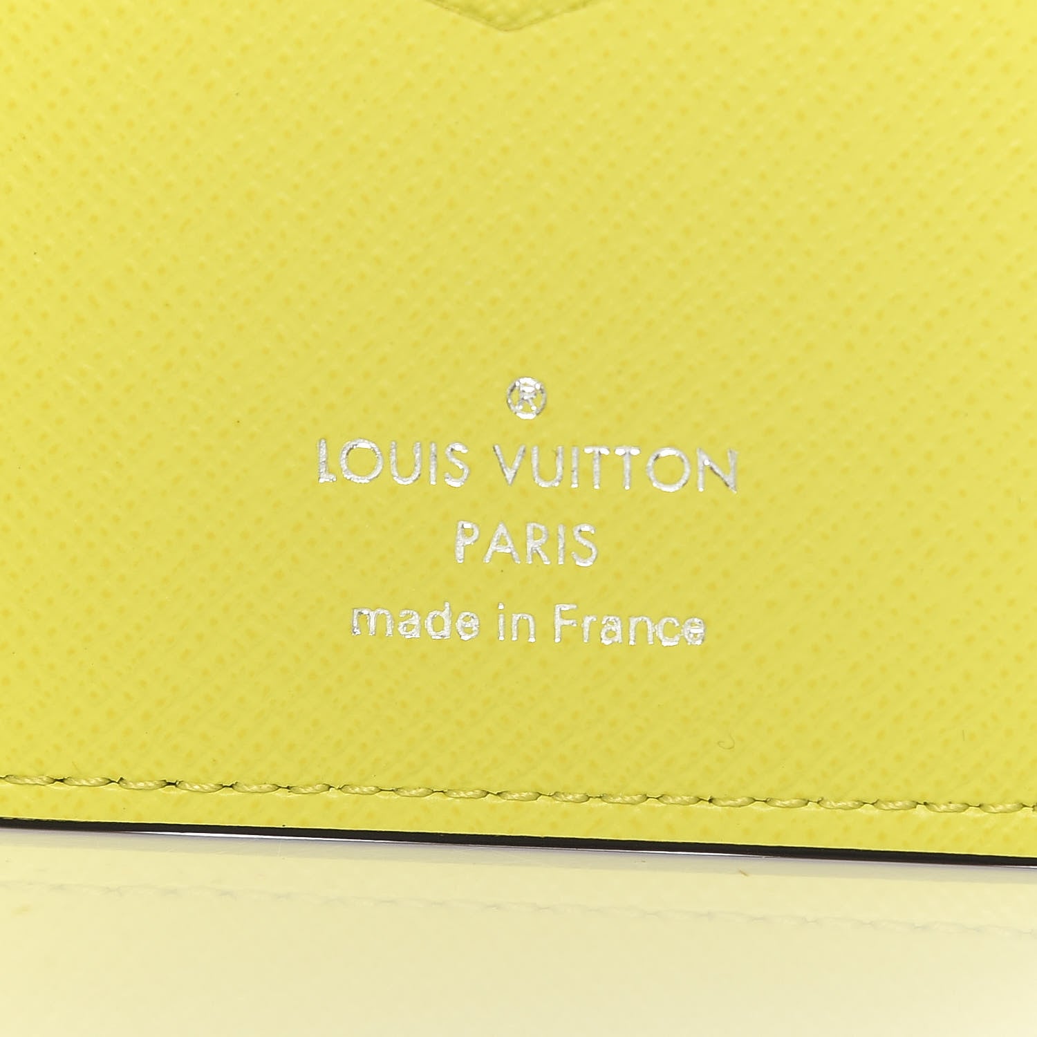 Louis Vuitton Monogram Taiga Pocket Organizer Yellow 6 of 8