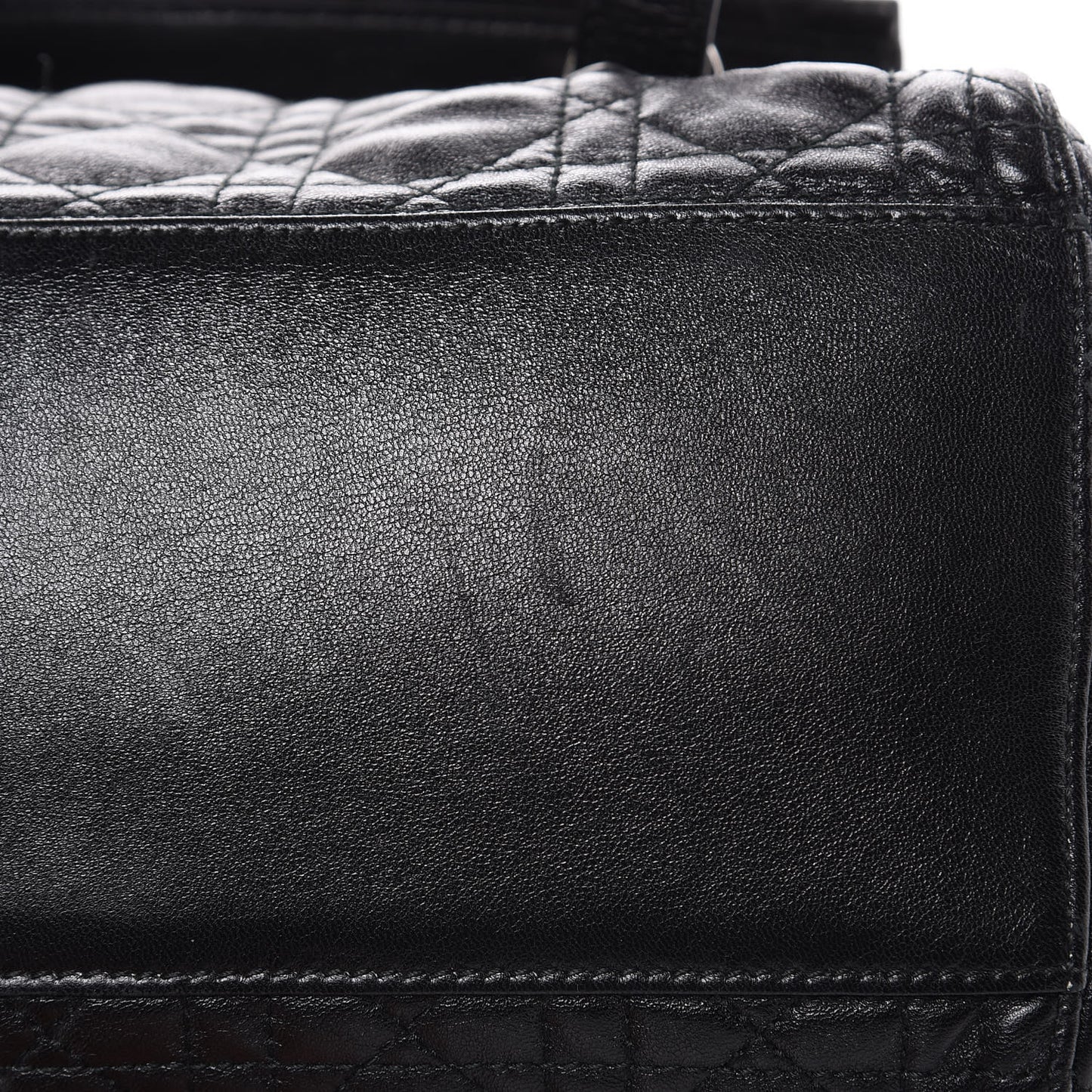 Lambskin Cannage Large Stardust Backpack Black