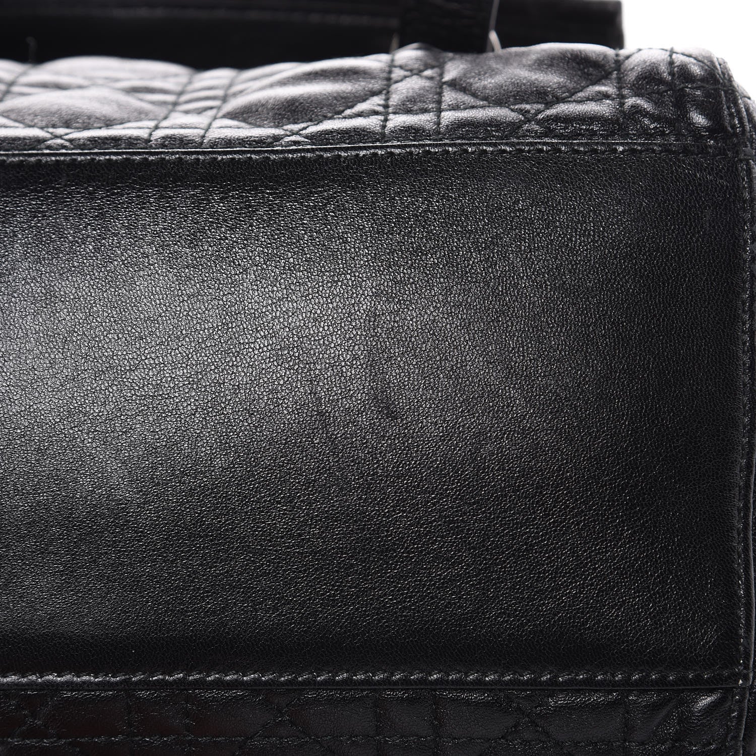 Christian Dior Lambskin Cannage Large Stardust Backpack Black 9 of 13