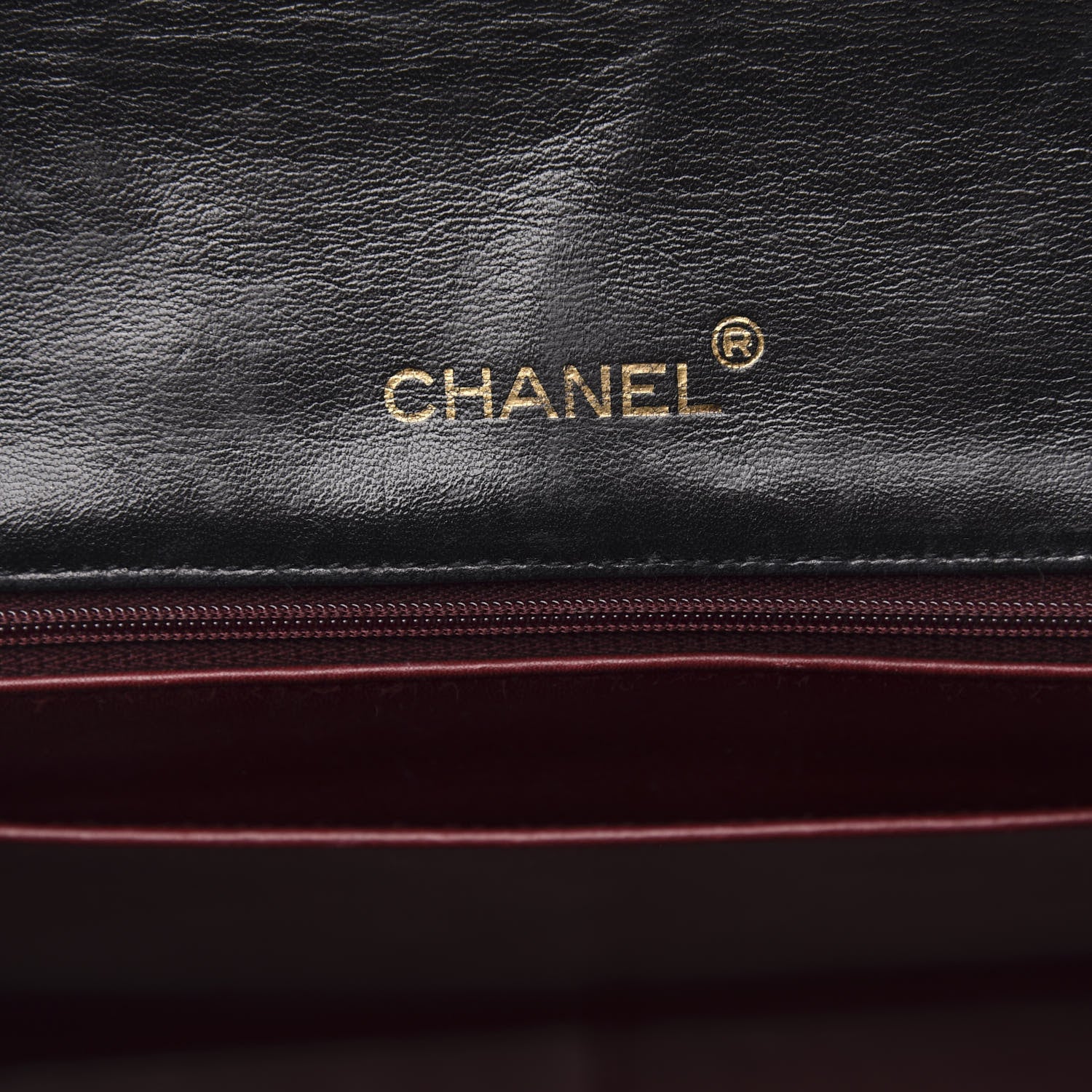 Chanel Lambskin Quilted XL Jumbo Single Flap Black 7 of 14