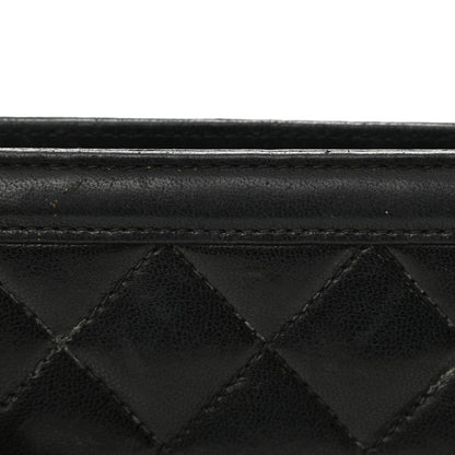 Chanel Lambskin Quilted Tassel Bag Black 11 of 13