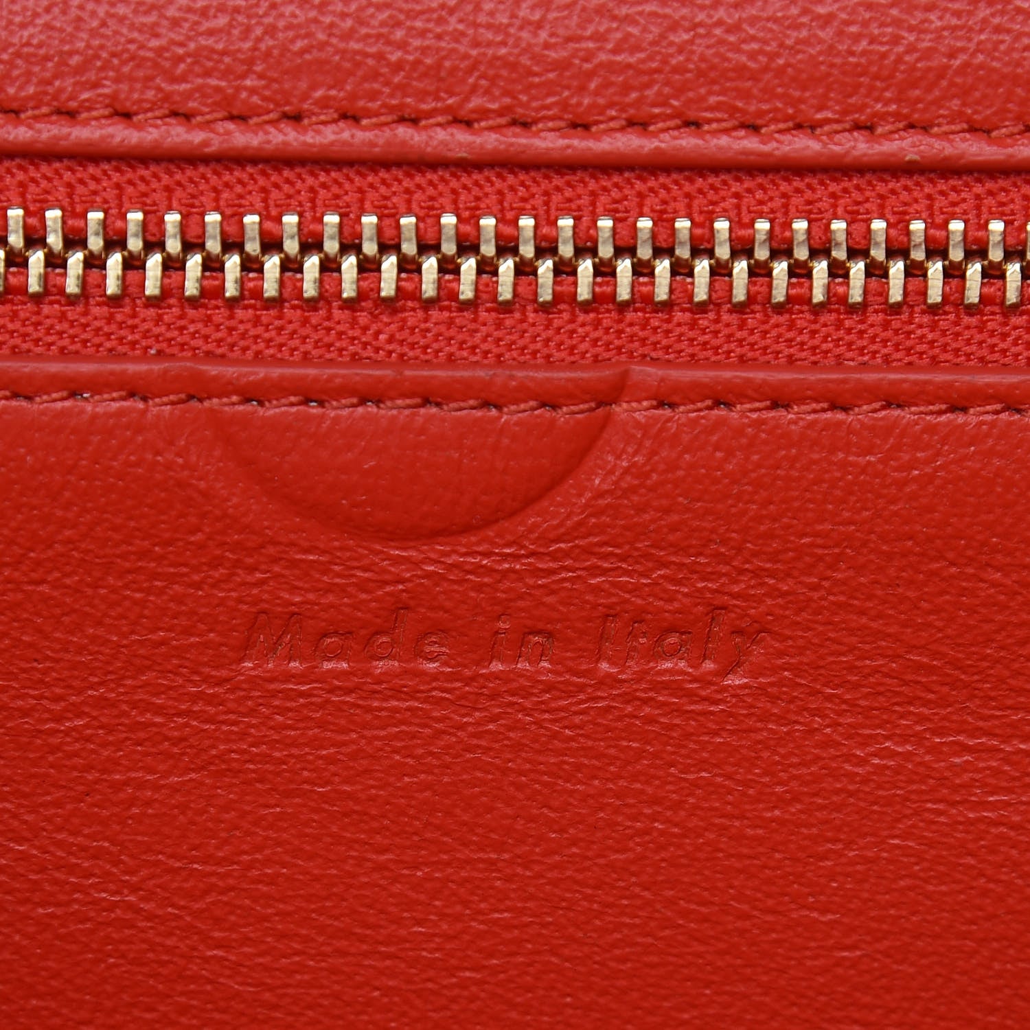 Celine Baby Grained Calfskin Medium Symmetrical Bag Vermillion 11 of 13