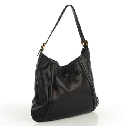 Gucci Calfskin Medium Britt Hobo Black 3 of 7