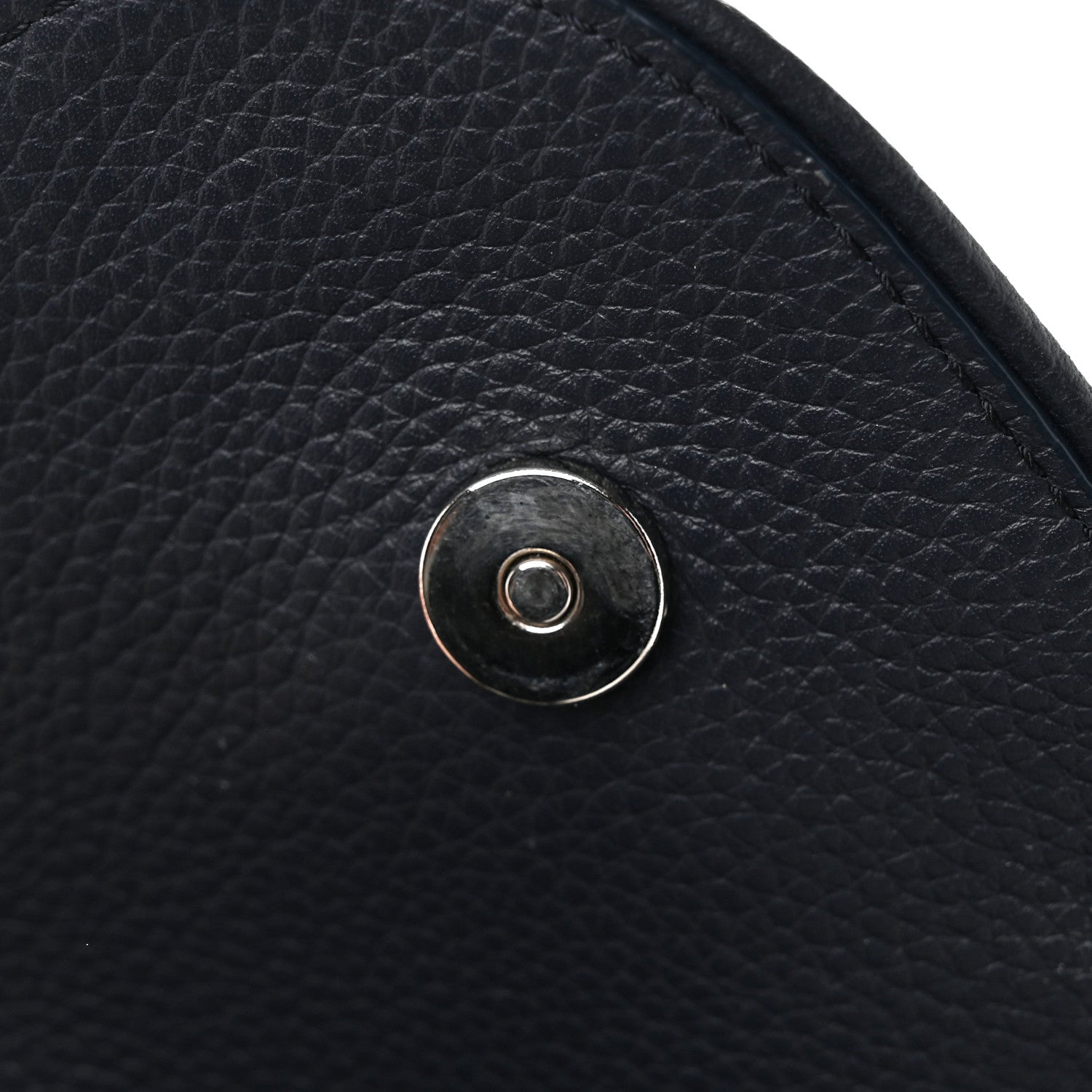 Christian Dior X SHAWN STUSSY Grained Calfskin Printed Mens Saddle Bag Navy Blue 14 of 18