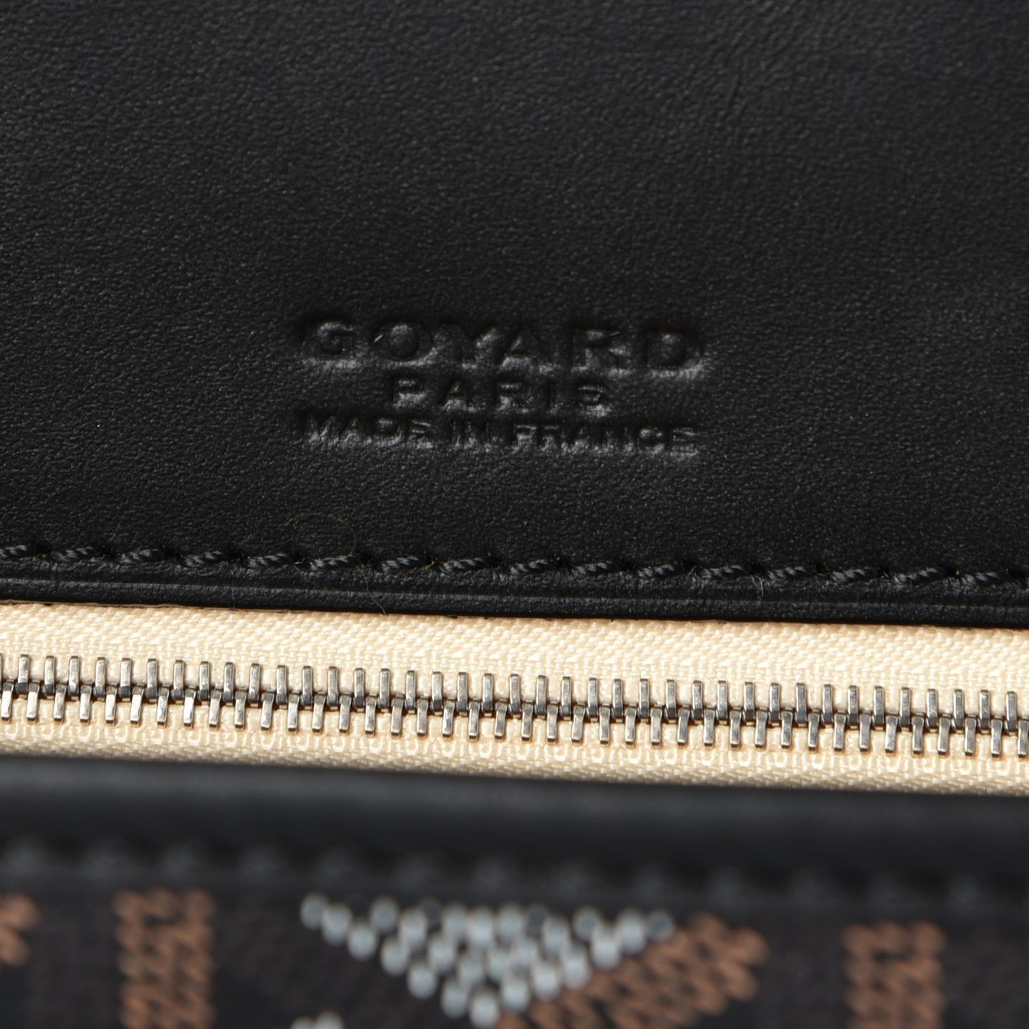 Goyardine Belvedere PM Messenger Bag Black