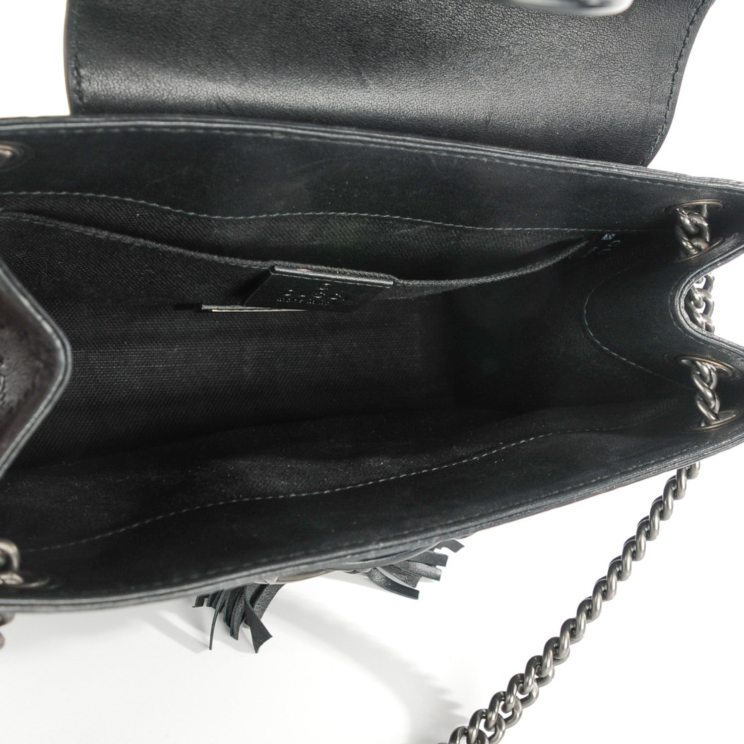 Gucci Guccissima Small Emily Shoulder Bag Black 5 of 7