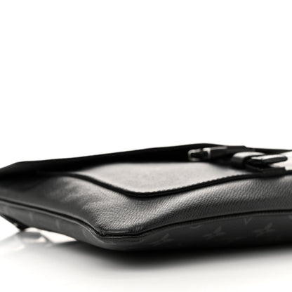 Louis Vuitton Taigarama Outdoor Flap Messenger Black 8 of 11