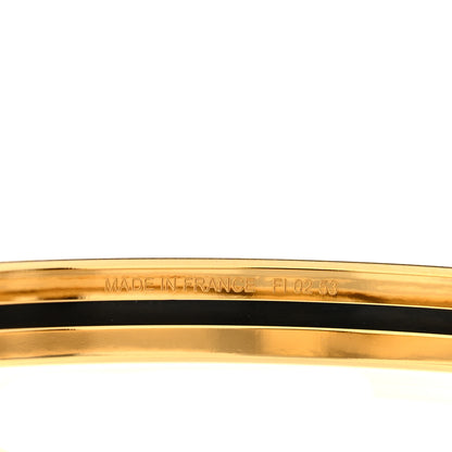 Hermes Enamel Uni Bangle 65 Chataigne 4 of 6