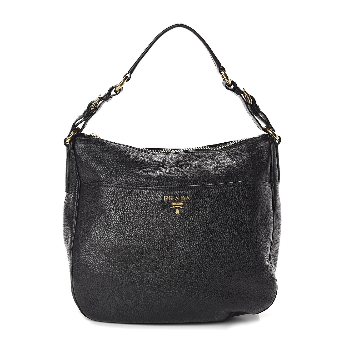 Vitello Daino Hobo Black