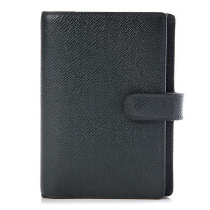 Louis Vuitton Taiga Small Ring Agenda Cover Epicea 1 of 7