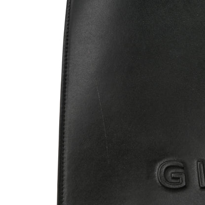 Givenchy Calfskin Logo Debossed Medium Shopper Tote Black 13 of 15