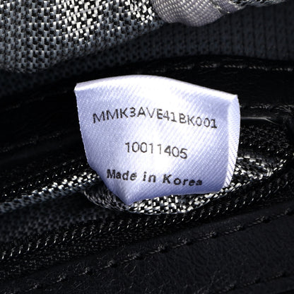 MCM Visetos Side Stud Mini Stark Backpack Black 8 of 10
