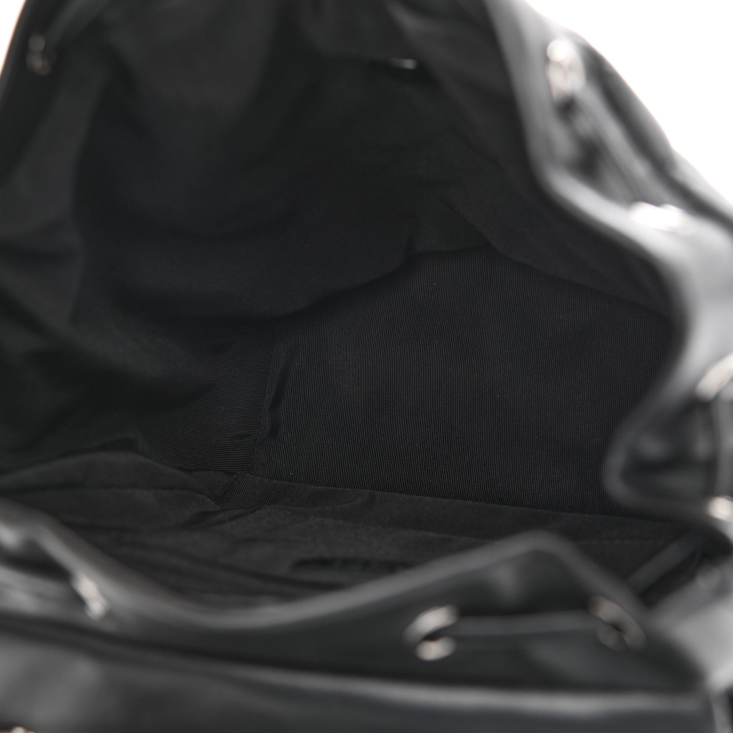 Lambskin Quilted Small Urban Spirit Backpack Black