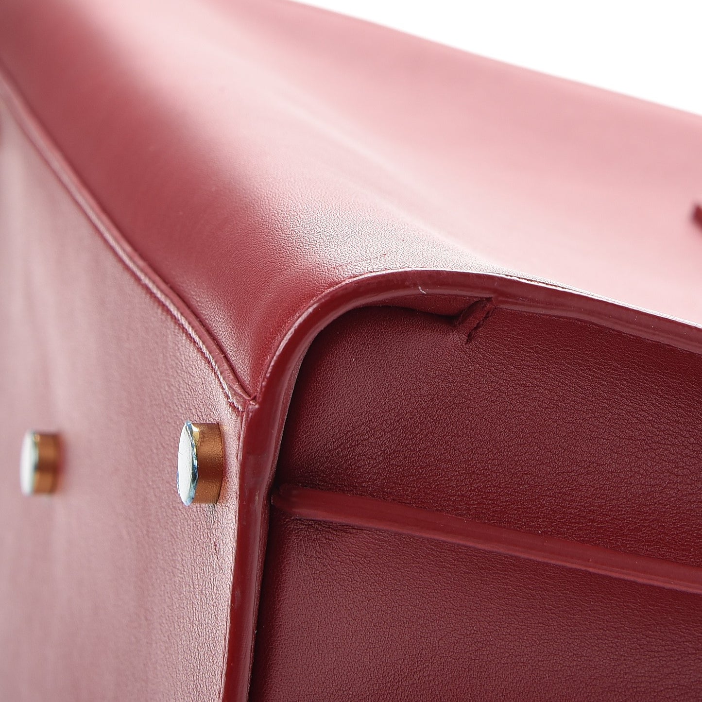 Calfskin Small Sac De Jour Oxblood