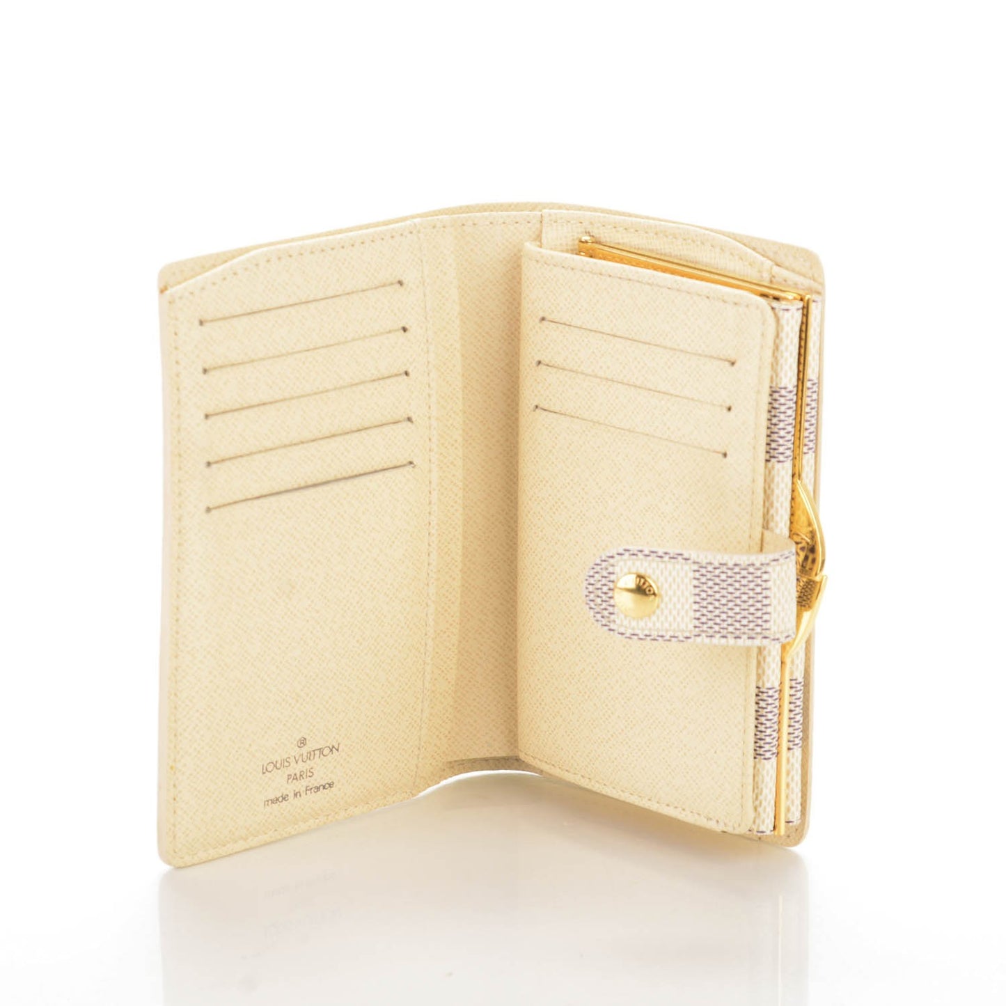 Damier Azur French Purse Wallet