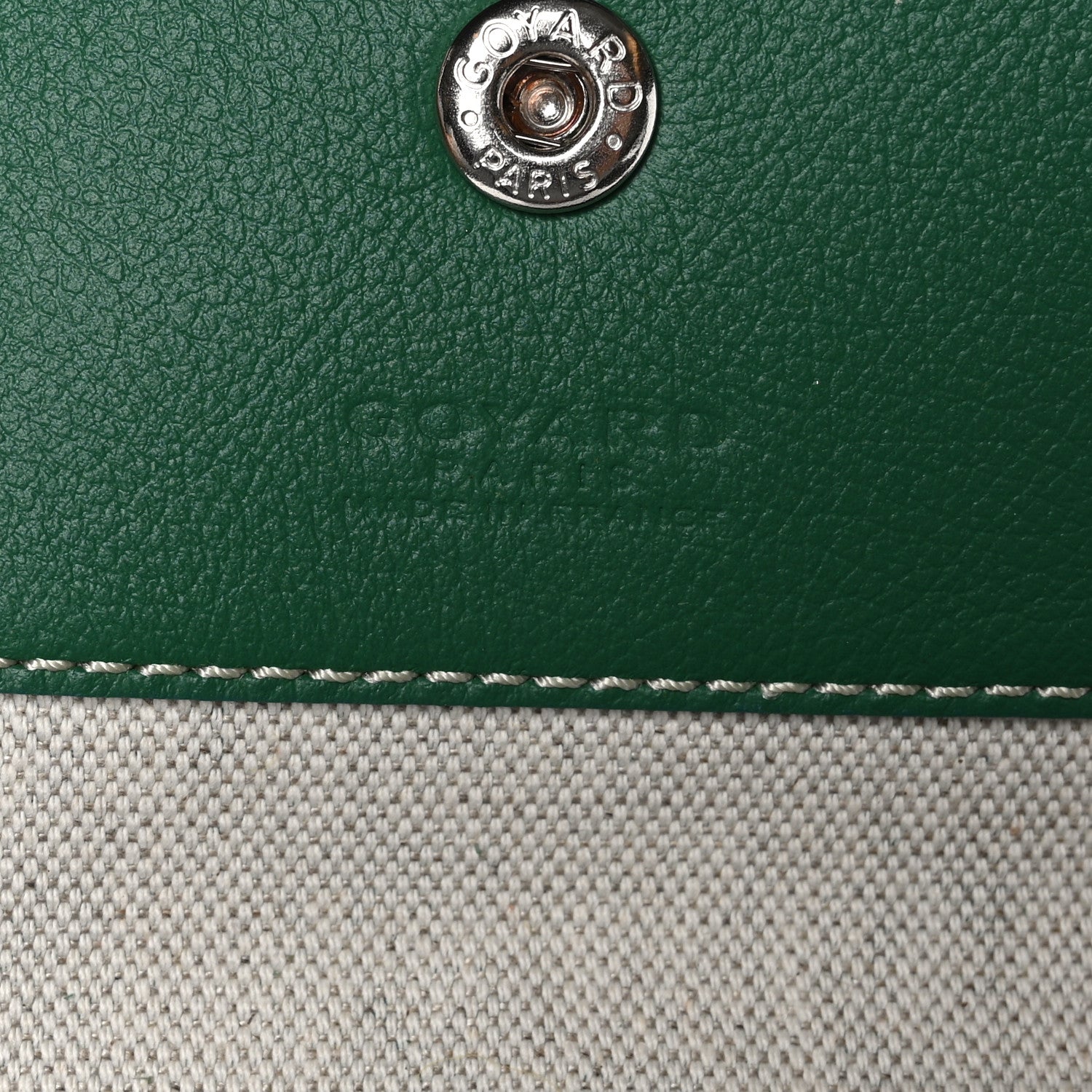 Goyard Goyardine Boheme Hobo Green 7 of 11