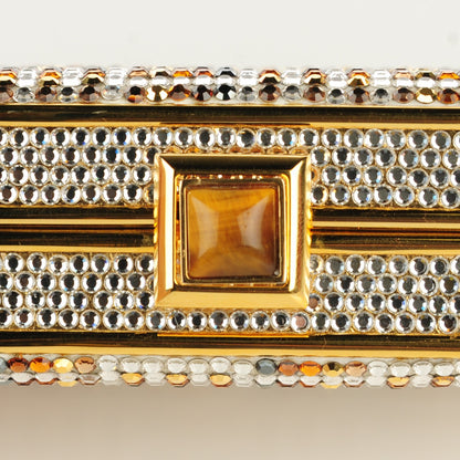 Judith Leiber Crystal Minaudiere Clutch Multicolor 6 of 8