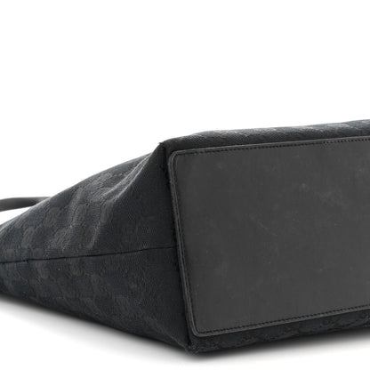 Gucci Monogram Bucket Tote Black 9 of 12