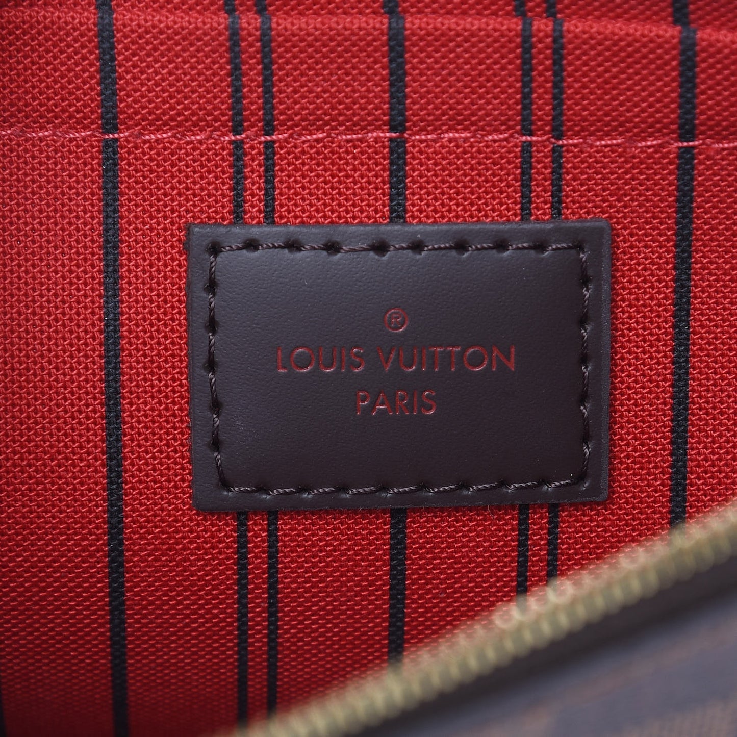 Damier Ebene Neverfull MM GM Pochette