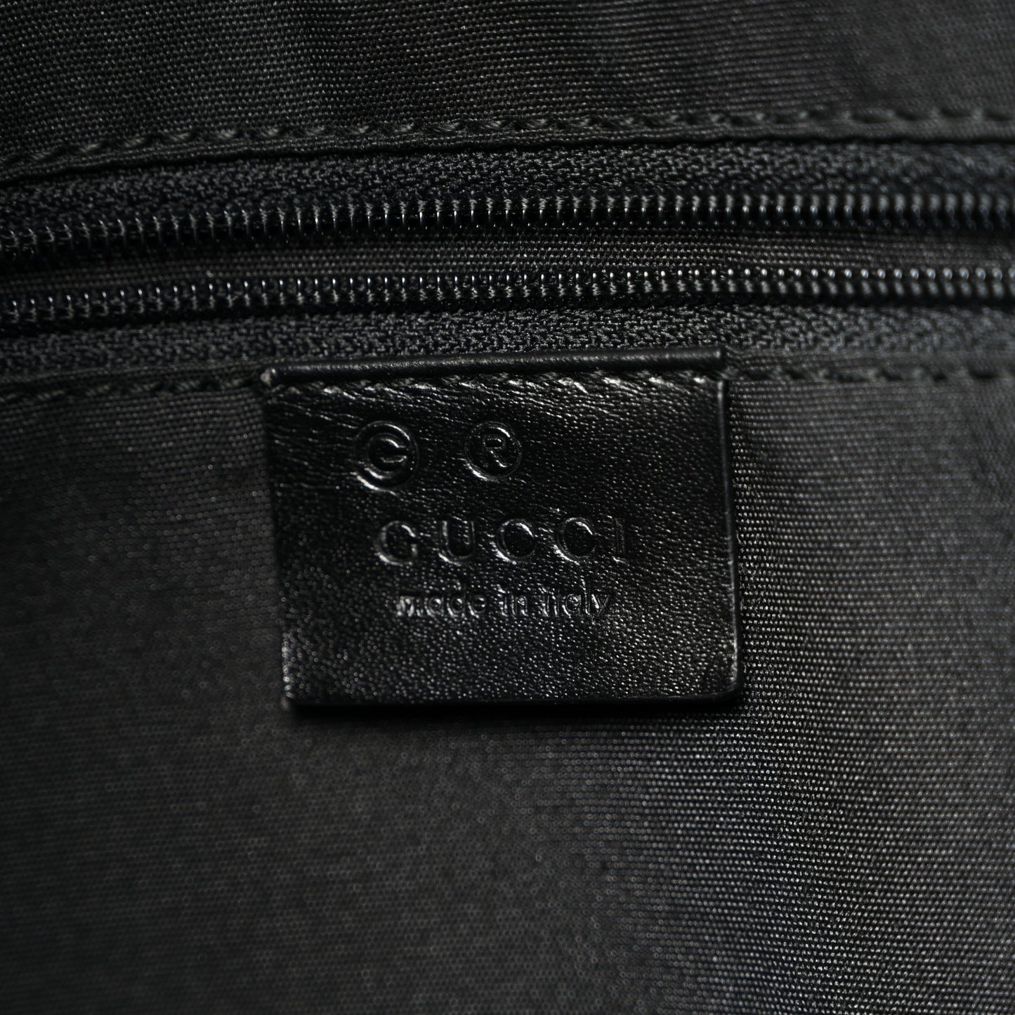 Canvas Shoulder Bag Black