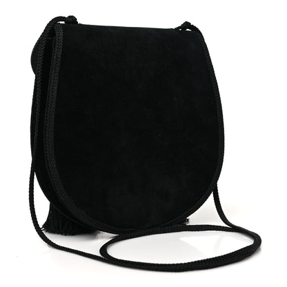Saint Laurent Velvet Opium 2 Crossbody Bag Black 3 of 10