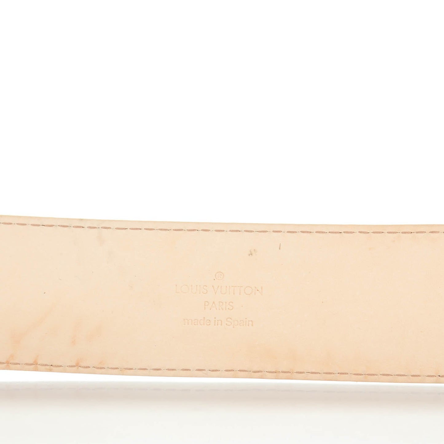 Damier Azur LV Initiales Belt 90 36