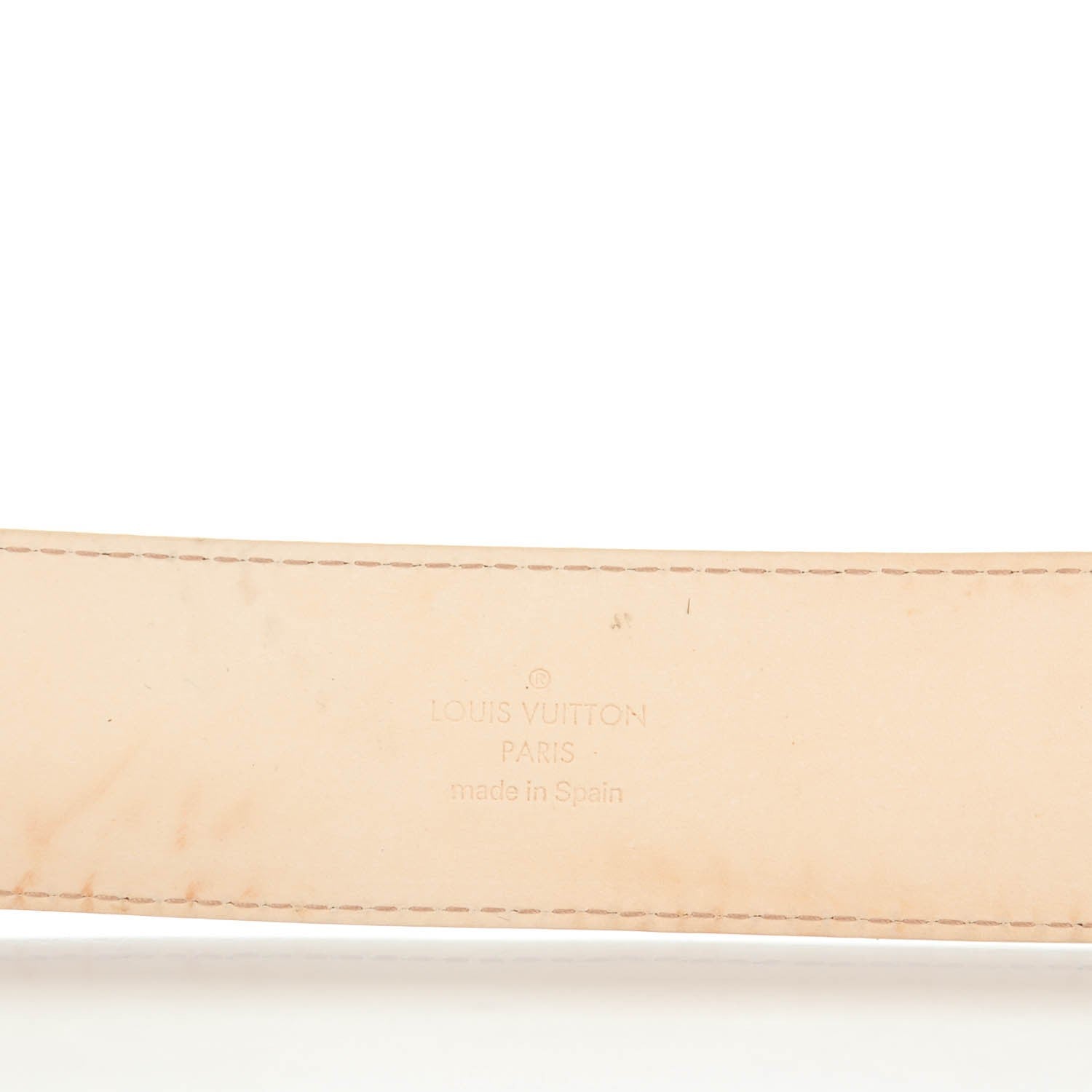 Louis Vuitton Damier Azur LV Initiales Belt 90 36 3 of 8