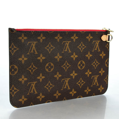 Louis Vuitton Monogram Neverfull MM GM Pochette Cherry 3 of 7