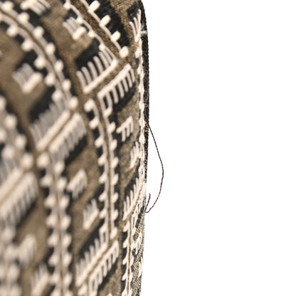 Fendi Fabric Jacquard Cuoio Romano FF 1974 Embroidered Baguette Tobacco Moro Ebano Multicolor 10 of 11