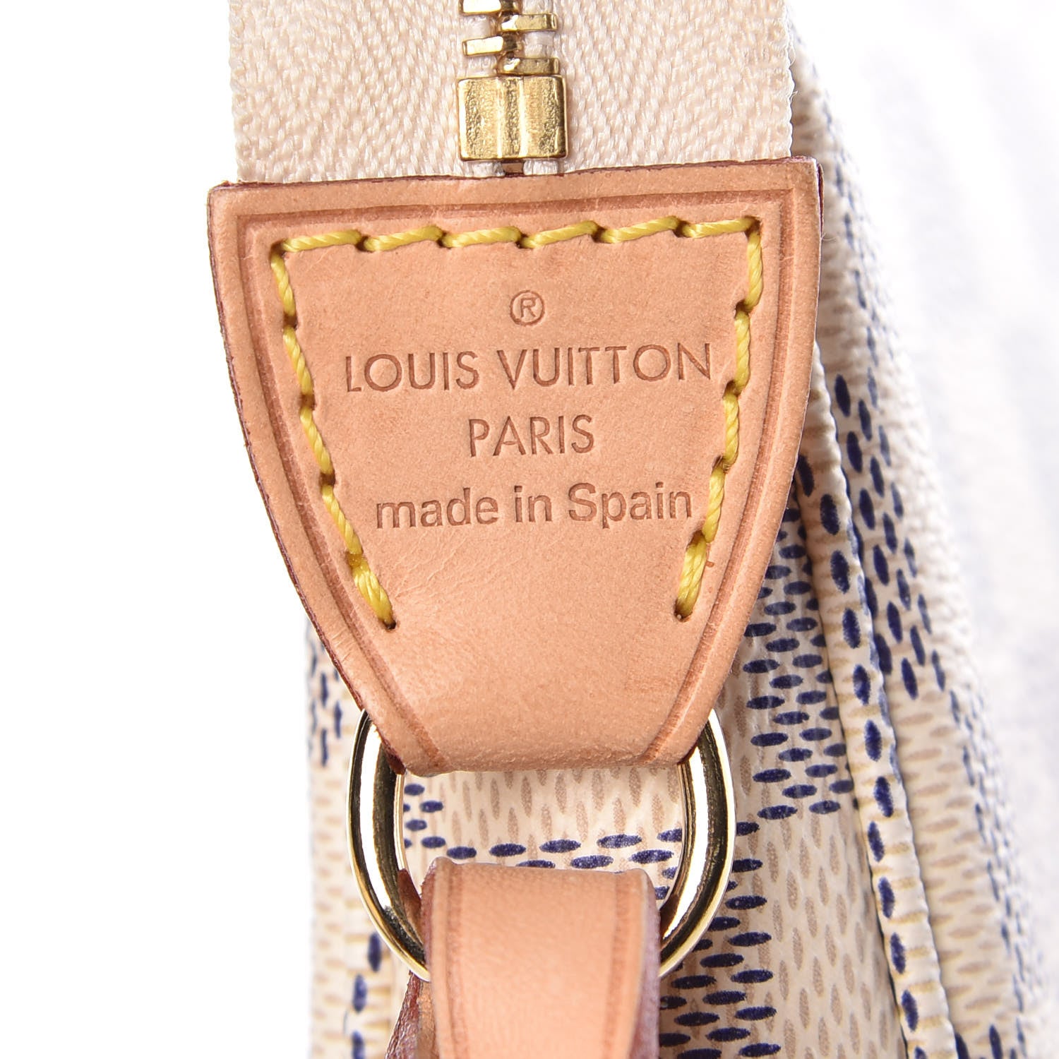 Louis Vuitton Damier Azur Pochette Accessories NM 5 of 10