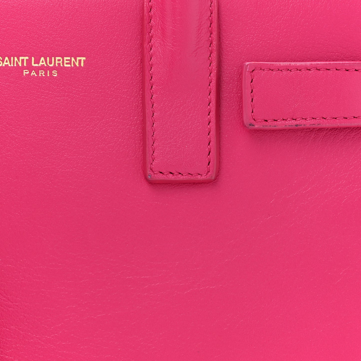 Calfskin Nano Sac De Jour Fluo Pink