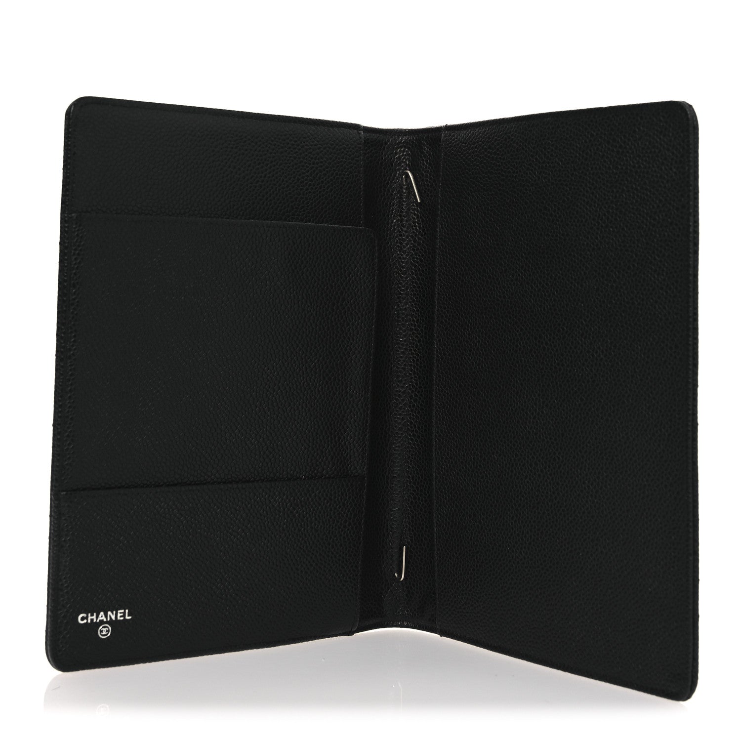 Chanel Caviar Quilted Large Agenda Cover Black 5 of 8