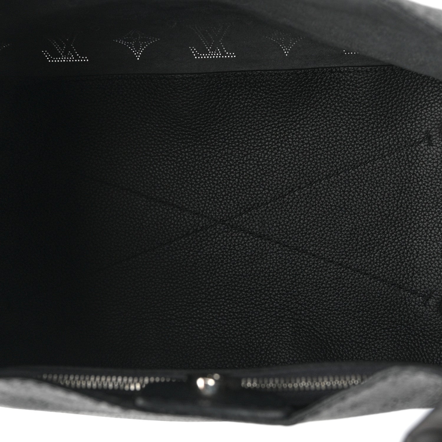Louis Vuitton Mahina Carmel Hobo Black 5 of 14