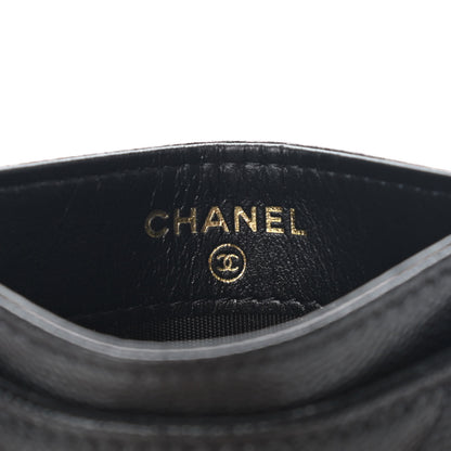 Chanel Caviar Quilted French New Wave Card Holder Black 6 of 9