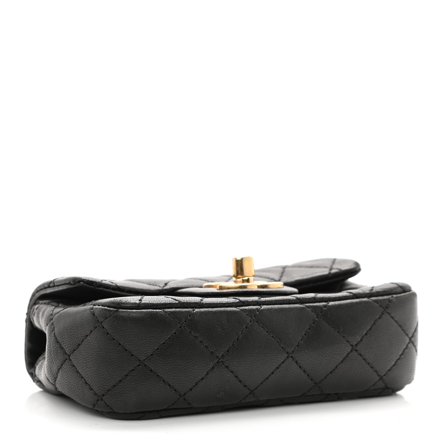 Chanel Lambskin Quilted Extra Mini Flap Black 4 of 8