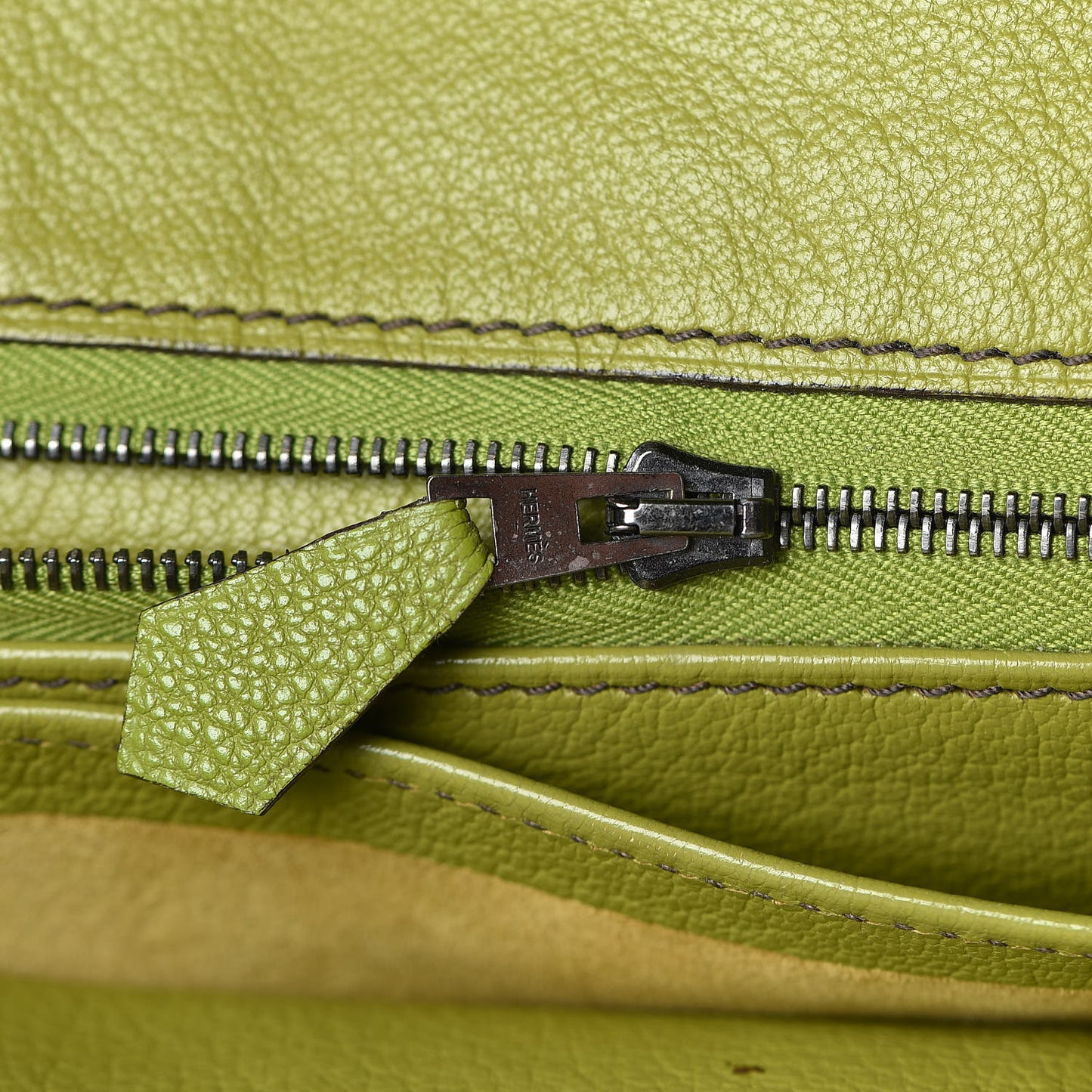 Togo Birkin 30 Vert Anis