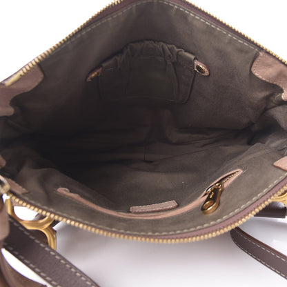Chloe Nubuck Medium Marcie Satchel Oak 4 of 12