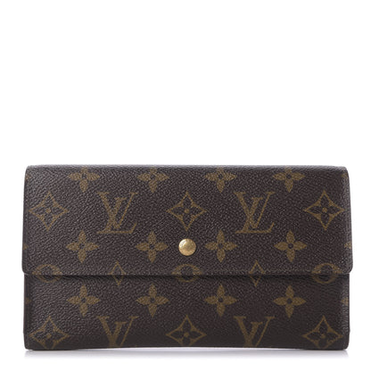 Louis Vuitton Monogram Porte Tresor International Wallet 1 of 9