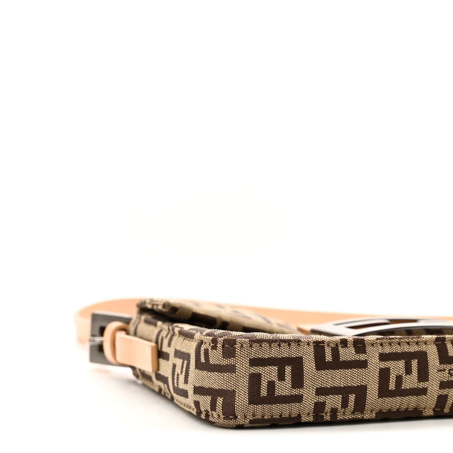 Fendi Zucchino Mini Baguette Brown 8 of 9