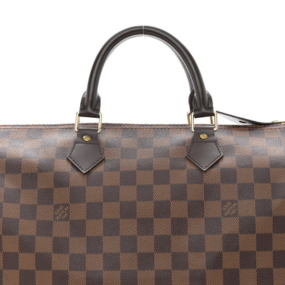 Louis Vuitton Damier Ebene Speedy 35 8 of 10