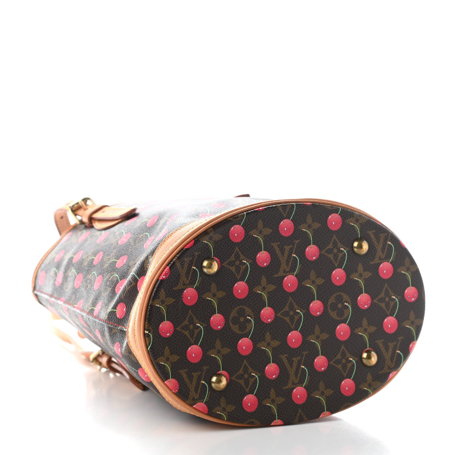 Louis Vuitton Monogram Cerises Bucket Bag 4 of 11