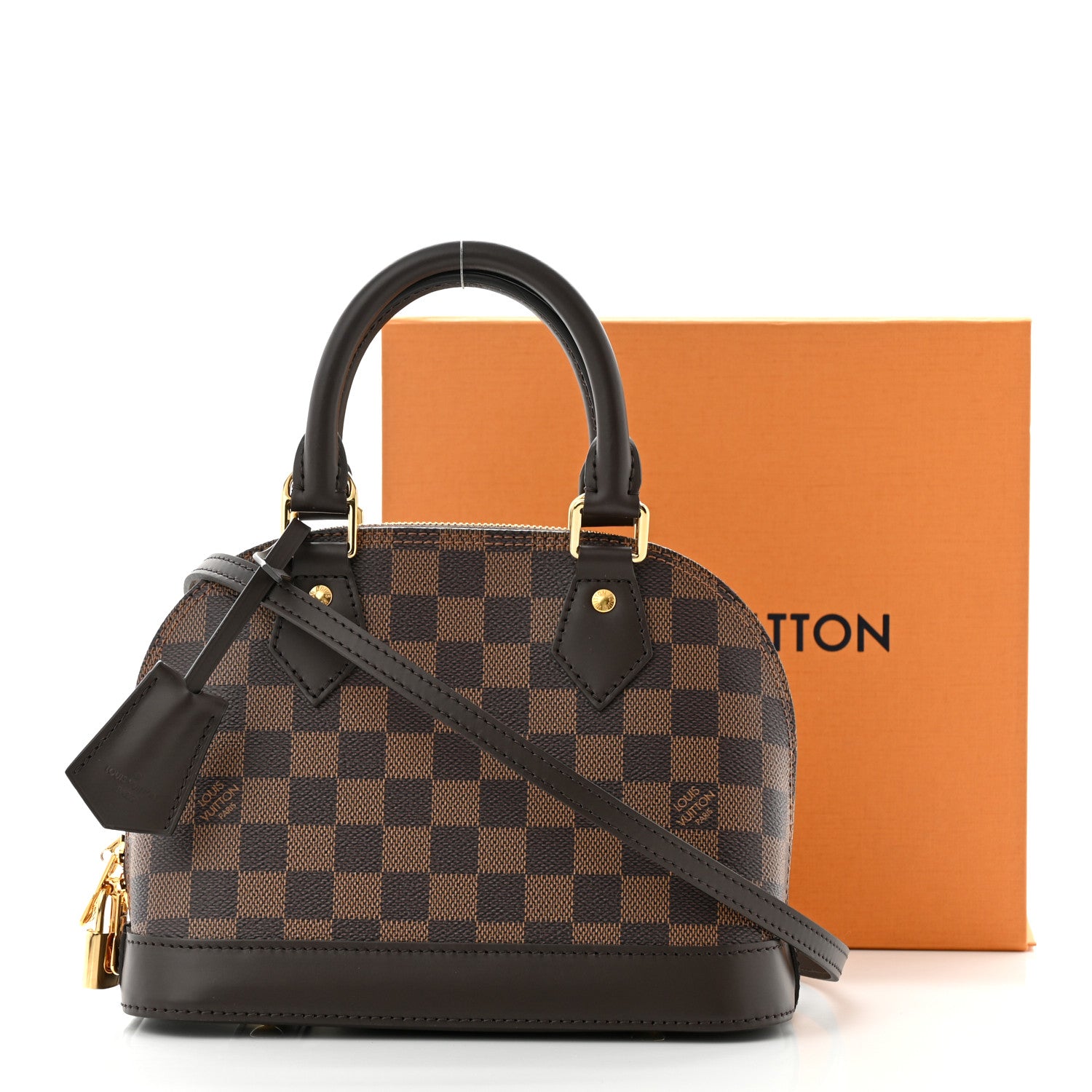 Louis Vuitton Damier Ebene Alma BB 10 of 10