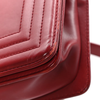 Chanel Glazed Calfskin Small Boy Flap Red 12 of 12